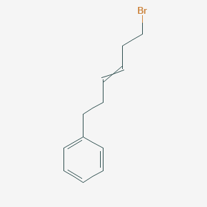 (6-Bromohex-3-EN-1-YL)benzene