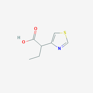 2-(Thiazol-4-yl)butanoic acid