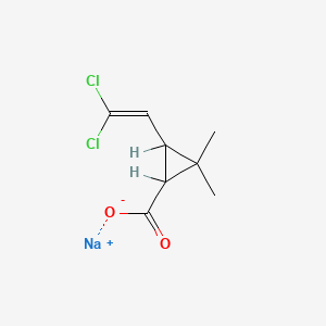 Sodium 3-(2,2-dichlorovinyl)-2,2-dimethylcyclopropanecarboxylate
