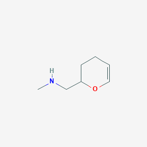 (3,4-Dihydro-2H-pyran-2-ylmethyl)-methyl-amine