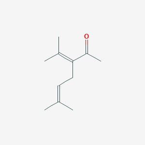 6-Methyl-3-(propan-2-ylidene)hept-5-en-2-one