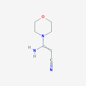 3-Amino-3-morpholinoacrylonitrile