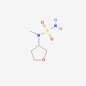 N-methyl-N-(tetrahydrofuran-3-yl)sulfamide