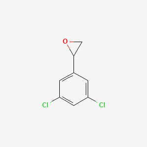 molecular formula C8H6Cl2O B8734832 2-(3,5-Dichlorophenyl)oxirane CAS No. 78982-97-5