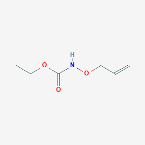 molecular formula C6H11NO3 B8734838 ETHYL ALLYLOXYCARBAMATE CAS No. 61807-43-0