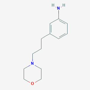 {3-[3-(4-Morpholinyl)propyl]phenyl}amine