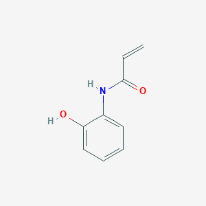 molecular formula C9H9NO2 B8735000 N-(2-hydroxyphenyl)prop-2-enamide CAS No. 53854-70-9