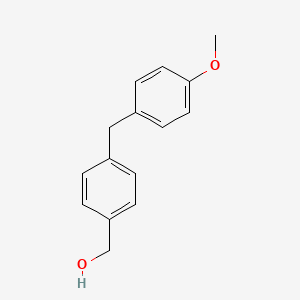 molecular formula C15H16O2 B8735041 4-(4-Methoxybenzyl)benzyl alcohol CAS No. 70151-67-6