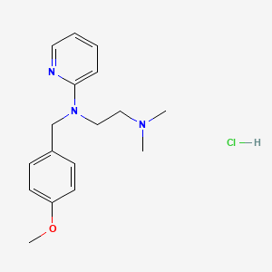 molecular formula C17H24ClN3O B8735402 Pyrilamine hydrochloride CAS No. 6036-95-9