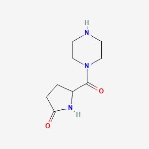 1-(2-Pyrrolidone-5-carbonyl)piperazine