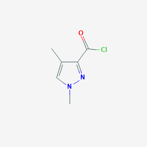 1,4-Dimethyl-1H-pyrazole-3-carbonyl chloride
