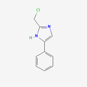 2-(chloromethyl)-5-phenyl-1H-imidazole