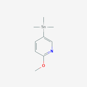 2-Methoxy-5-trimethylstannylpyridine