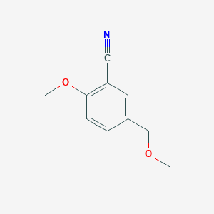 2-Methoxy-5-methoxymethyl-benzonitrile
