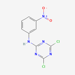 2,4-Dichloro-6-(3-nitroanilino)-1,3,5-triazine