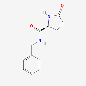 N-benzyl-5-oxo-D-prolinamide