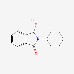 2-Cyclohexyl-3-hydroxy-1-isoindolinone