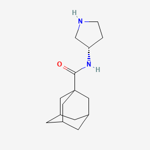 (S)-N-(pyrrolidin-3-yl)-1-adamantanecarboxamide