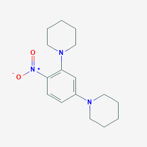 1-Nitro-2,4-dipiperidinobenzene