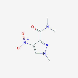 N,N,1-trimethyl-4-nitropyrazole-3-carboxamide
