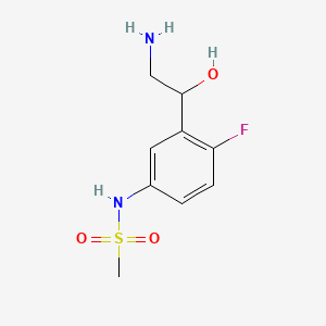 molecular formula C9H13FN2O3S B8735714 Urinary Incontinence-Targeting Compound 1 