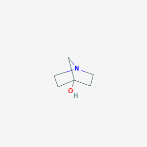 molecular formula C6H11NO B8735757 1-Azabicyclo[2.2.1]heptan-4-ol 