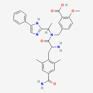 molecular formula C32H35N5O5 B8735793 Eluxadoline 