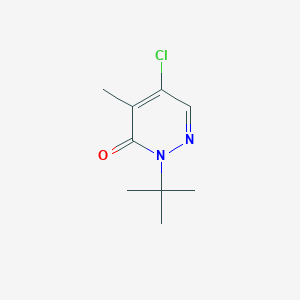 2-tert-butyl-5-chloro-4-methylpyridazin-3-(2H)-one