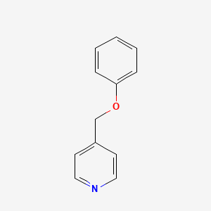 molecular formula C12H11NO B8735893 4-(Phenoxymethyl)pyridine 