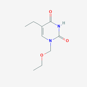 1-Ethoxymethyl-5-ethyluracil