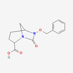 6-(Benzyloxy)-7-oxo-1,6-diazabicyclo[3.2.1]octane-2-carboxylic acid