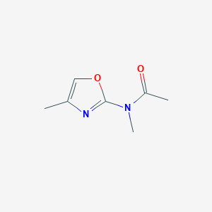 N-Methyl-N-(4-methyl-1,3-oxazol-2-yl)acetamide