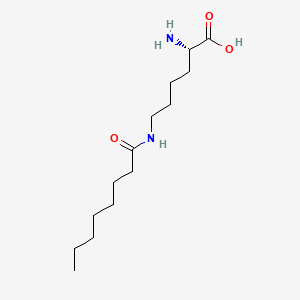 N6-(1-Oxooctyl)-L-lysine
