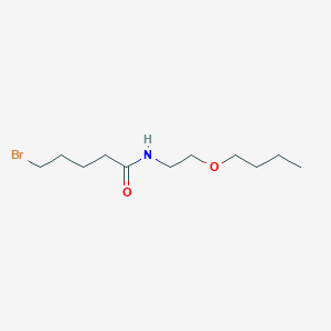 N-(2-butoxyethyl)-5-bromopentanamide