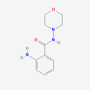 molecular formula C11H15N3O2 B8736105 2-amino-N-morpholinobenzamide 