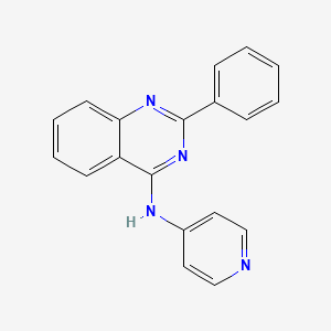 2-phenyl-N-(pyridin-4-yl)quinazolin-4-amine