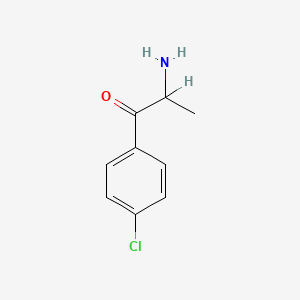 molecular formula C9H10ClNO B8736191 2-Amino-1-(4-chlorophenyl)propan-1-one 