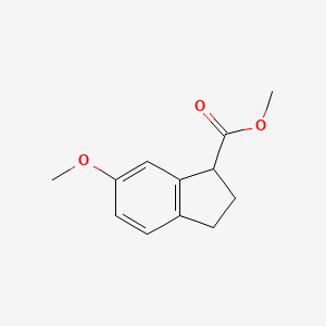 Methyl 6-methoxy-2,3-dihydro-1H-indene-1-carboxylate