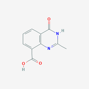 2-Methyl-4-oxo-3,4-dihydroquinazoline-8-carboxylic acid