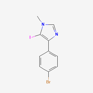 4-(4-bromophenyl)-5-iodo-1-methyl-1H-imidazole