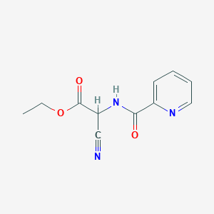 Ethyl 2-cyano-2-(picolinamido)acetate
