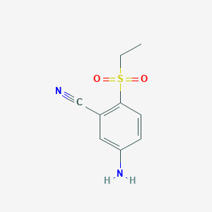 5-Amino-2-(ethylsulfonyl)benzonitrile