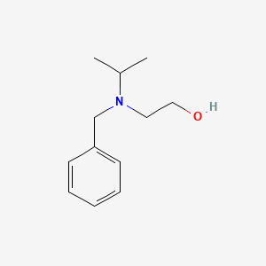 molecular formula C12H19NO B8736329 Ethanol, 2-[(1-methylethyl)(phenylmethyl)amino]- CAS No. 93702-43-3