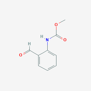 molecular formula C9H9NO3 B8736355 Methyl (2-formylphenyl)carbamate CAS No. 160354-69-8