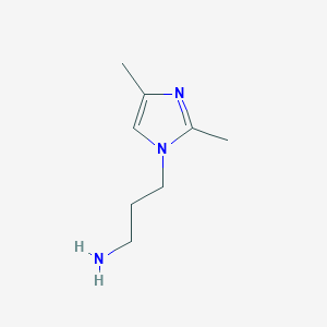 2,4-dimethyl-1H-imidazole-1-propanamine