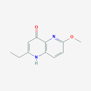 2-ethyl-6-methoxy-1,5-Naphthyridin-4(1H)-one