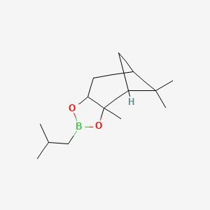 (3aS,4S,6S,7aR)-2-Isobutyl-3a,5,5-trimethylhexahydro-4,6-methano-1,3,2-benzodioxaborole