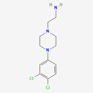 4-(3,4-Dichlorophenyl)-1-piperazineethanamine