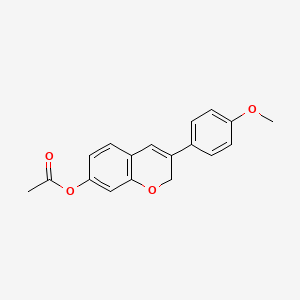 7-Acetoxy-4'-methoxyisoflav-3-ene