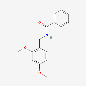 molecular formula C16H17NO3 B8736494 N-(2,4-Dimethoxybenzyl)benzamide 